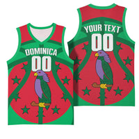 Dominica Basketball Custom Basketball Jersey Sisserou Parrot Sporty Style