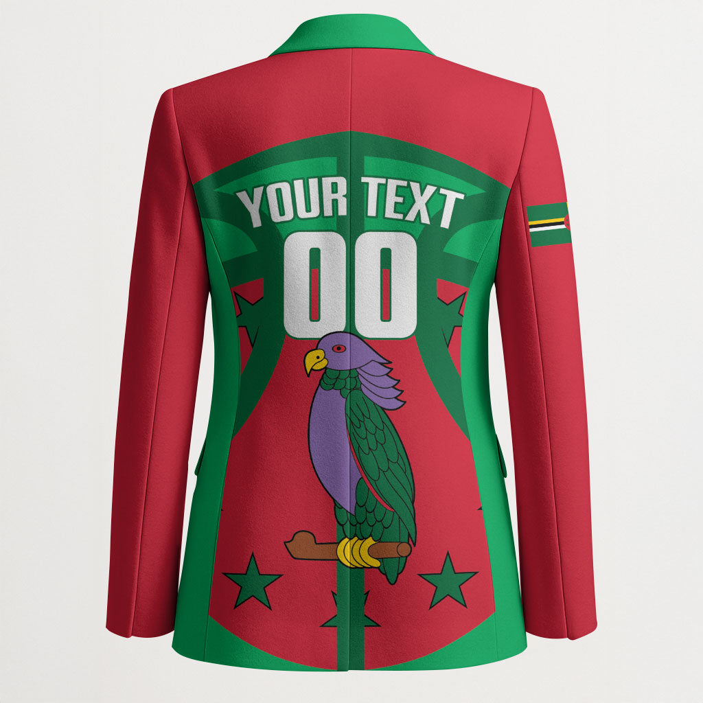 Dominica Basketball Custom Blazer Sisserou Parrot Sporty Style