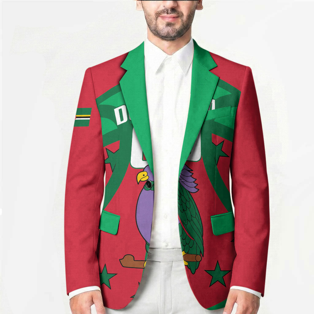 Dominica Basketball Custom Blazer Sisserou Parrot Sporty Style