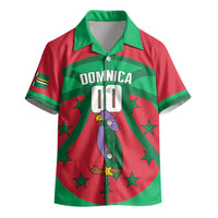 Dominica Basketball Custom Kid Hawaiian Shirt Sisserou Parrot Sporty Style