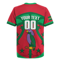 Dominica Basketball Custom Rugby Jersey Sisserou Parrot Sporty Style