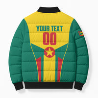 Grenada Basketball Custom Bomber Puffer Jacket Go Island of Spice