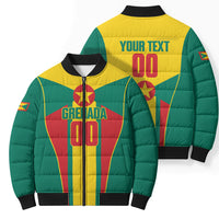 Grenada Basketball Custom Bomber Puffer Jacket Go Island of Spice