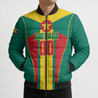Grenada Basketball Custom Bomber Puffer Jacket Go Island of Spice
