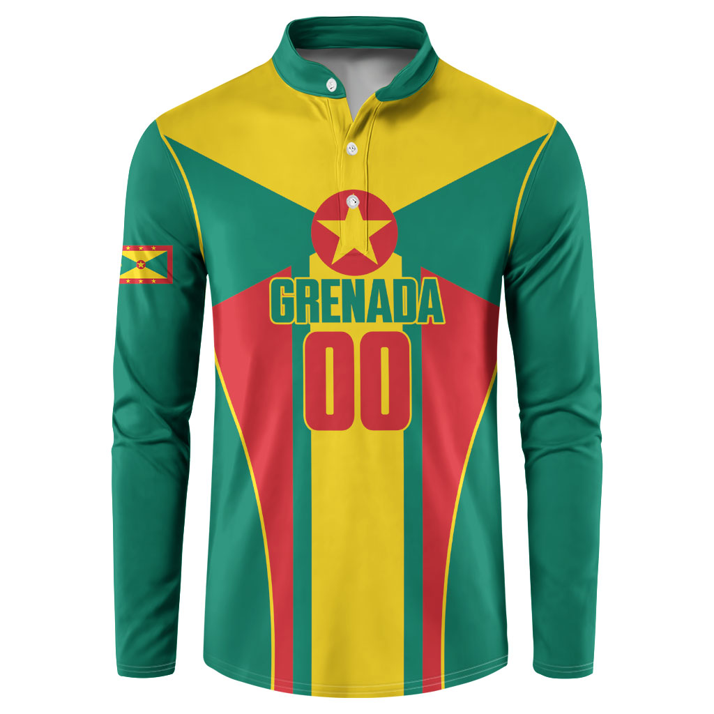 Grenada Basketball Custom Button Sweatshirt Go Island of Spice