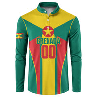 Grenada Basketball Custom Button Sweatshirt Go Island of Spice