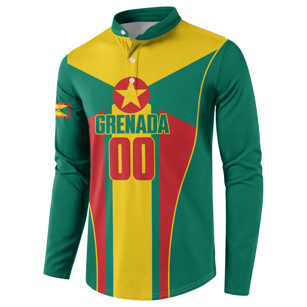 Grenada Basketball Custom Button Sweatshirt Go Island of Spice
