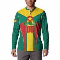 Grenada Basketball Custom Button Sweatshirt Go Island of Spice