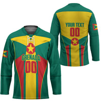 Grenada Basketball Custom Hockey Jersey Go Island of Spice
