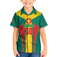 Grenada Basketball Custom Kid Hawaiian Shirt Go Island of Spice