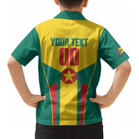 Grenada Basketball Custom Kid Hawaiian Shirt Go Island of Spice