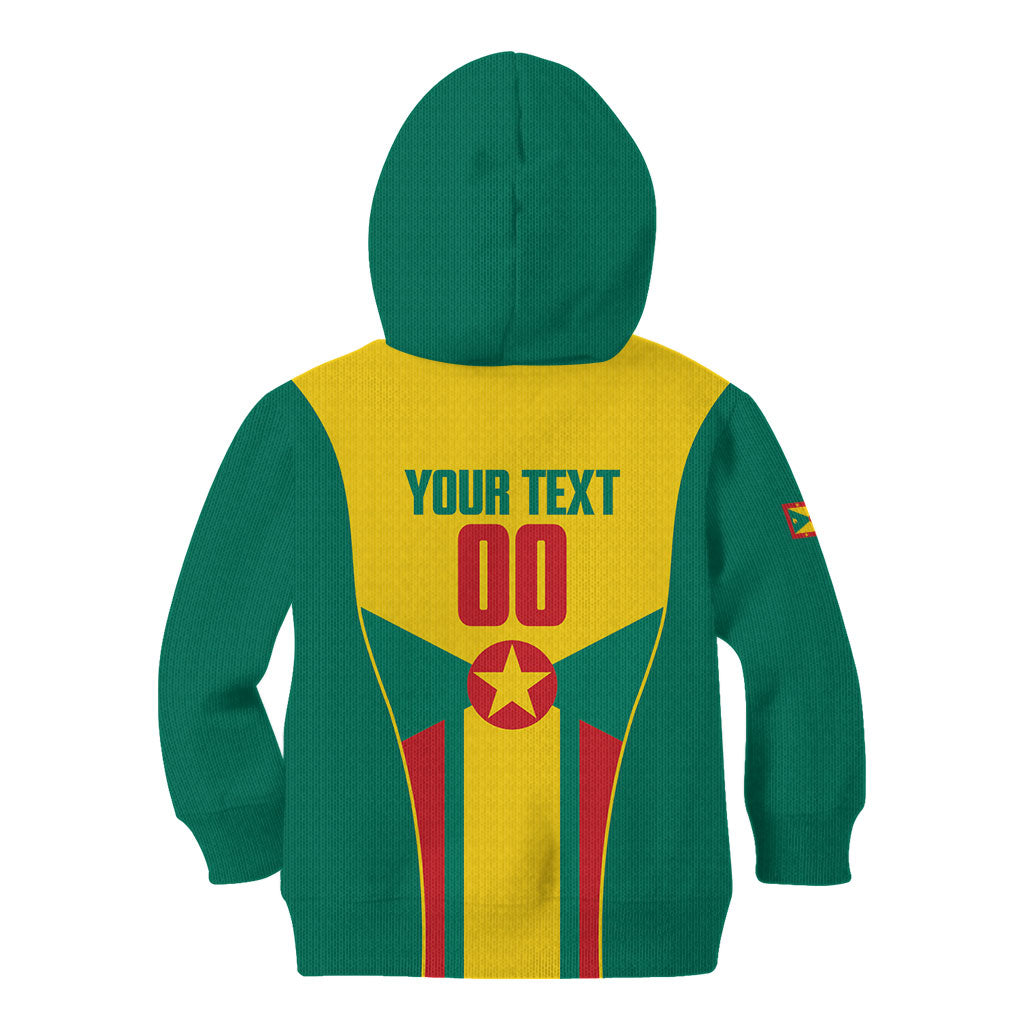 Grenada Basketball Custom Kid Hoodie Go Island of Spice