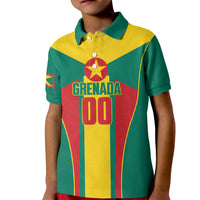 Grenada Basketball Custom Kid Polo Shirt Go Island of Spice