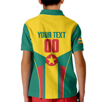 Grenada Basketball Custom Kid Polo Shirt Go Island of Spice