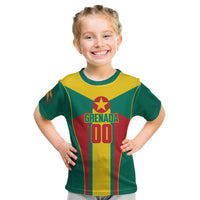 Grenada Basketball Custom Kid T Shirt Go Island of Spice