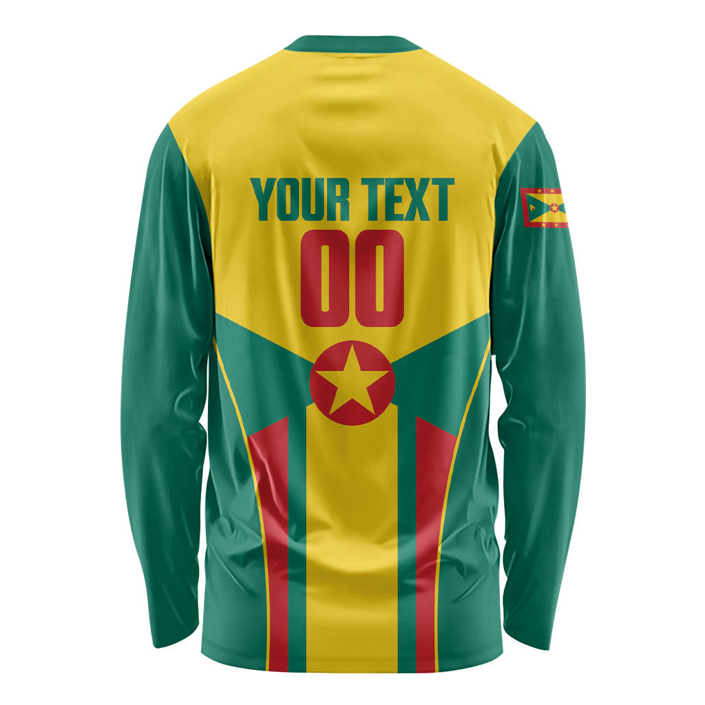 Grenada Basketball Custom Long Sleeve Shirt Go Island of Spice