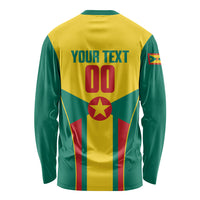 Grenada Basketball Custom Long Sleeve Shirt Go Island of Spice