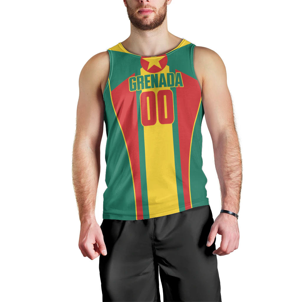 Grenada Basketball Custom Men Tank Top Go Island of Spice