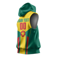 Grenada Basketball Custom Sleeveless Hoodie Go Island of Spice
