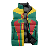 Grenada Basketball Custom Sleeveless Puffer Jacket Go Island of Spice