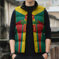 Grenada Basketball Custom Sleeveless Puffer Jacket Go Island of Spice