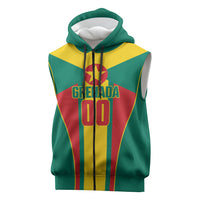 Grenada Basketball Custom Sleeveless Zip Hoodie Go Island of Spice