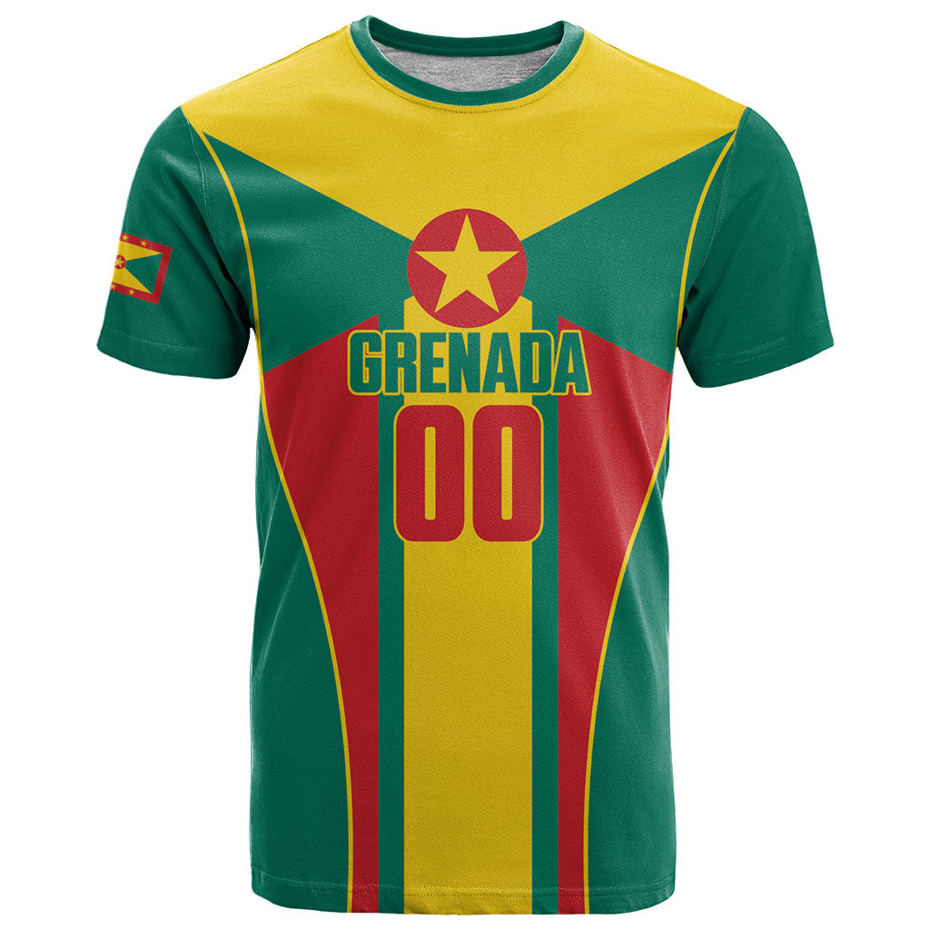 Grenada Basketball Custom T Shirt Go Island of Spice