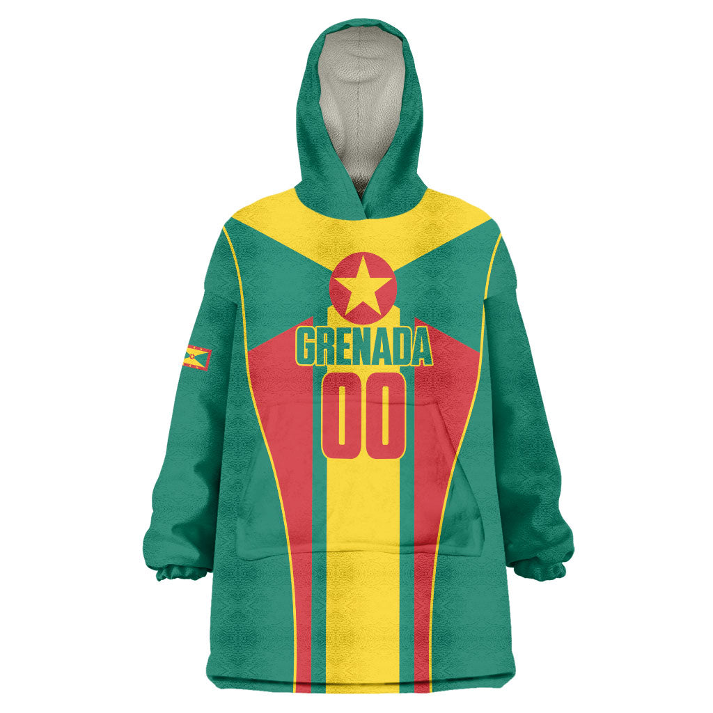 Grenada Basketball Custom Wearable Blanket Hoodie Go Island of Spice
