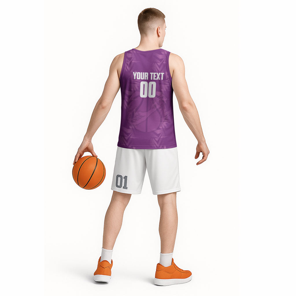 Bermuda Basketball Custom Basketball Jersey Bermudian Map Sporty Style