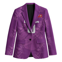 Bermuda Basketball Custom Blazer Bermudian Map Sporty Style