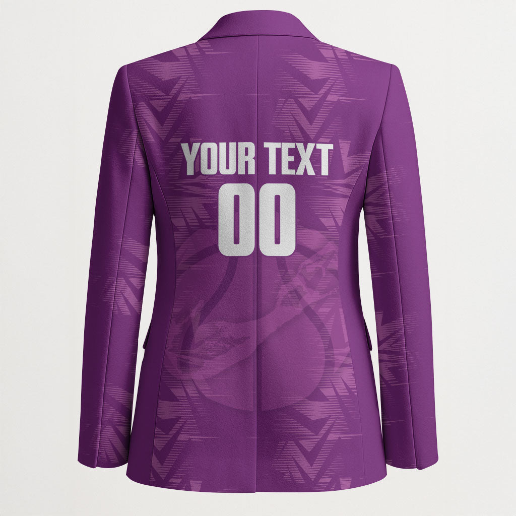 Bermuda Basketball Custom Blazer Bermudian Map Sporty Style