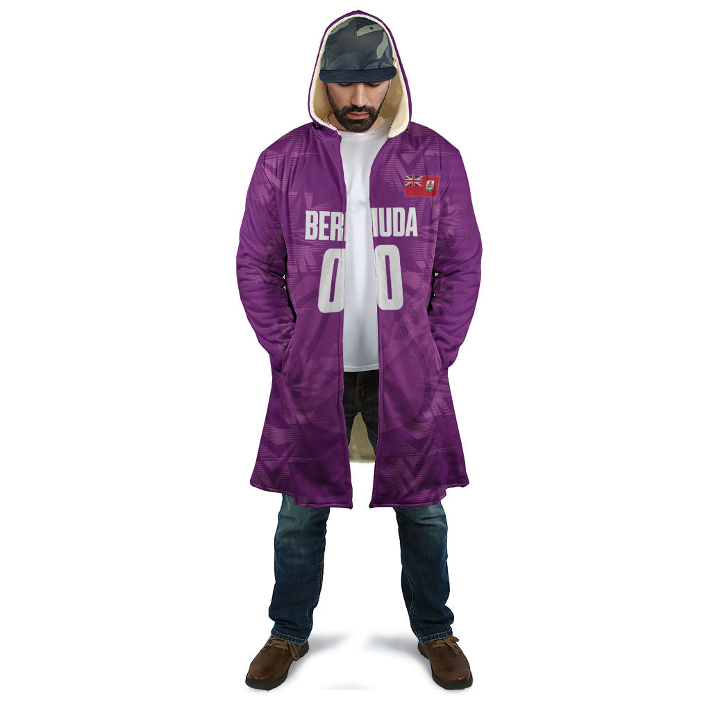 Bermuda Basketball Custom Cloak Bermudian Map Sporty Style