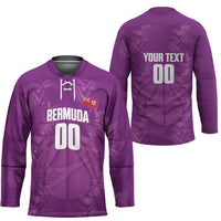 Bermuda Basketball Custom Hockey Jersey Bermudian Map Sporty Style