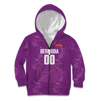 Bermuda Basketball Custom Kid Hoodie Bermudian Map Sporty Style