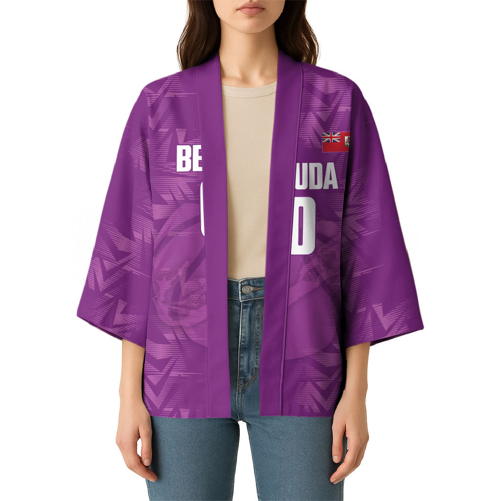Bermuda Basketball Custom Kimono Bermudian Map Sporty Style