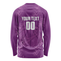 Bermuda Basketball Custom Long Sleeve Shirt Bermudian Map Sporty Style