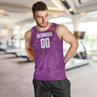 Bermuda Basketball Custom Men Tank Top Bermudian Map Sporty Style