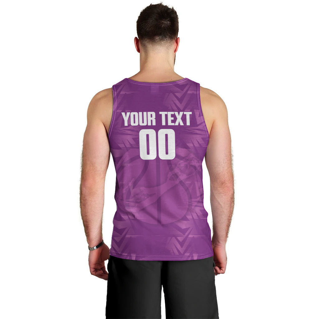 Bermuda Basketball Custom Men Tank Top Bermudian Map Sporty Style