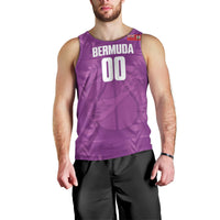 Bermuda Basketball Custom Men Tank Top Bermudian Map Sporty Style