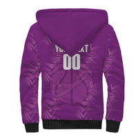 Bermuda Basketball Custom Sherpa Hoodie Bermudian Map Sporty Style