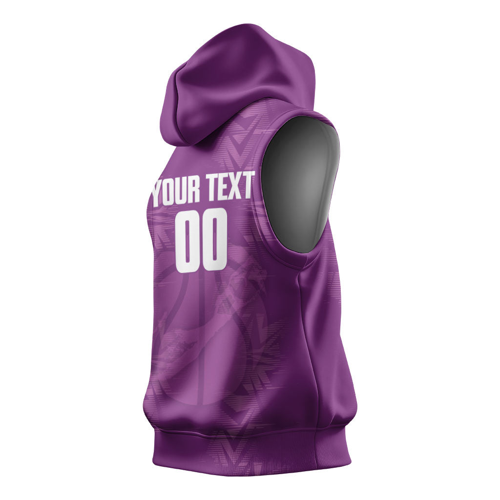 Bermuda Basketball Custom Sleeveless Hoodie Bermudian Map Sporty Style