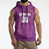 Bermuda Basketball Custom Sleeveless Hoodie Bermudian Map Sporty Style