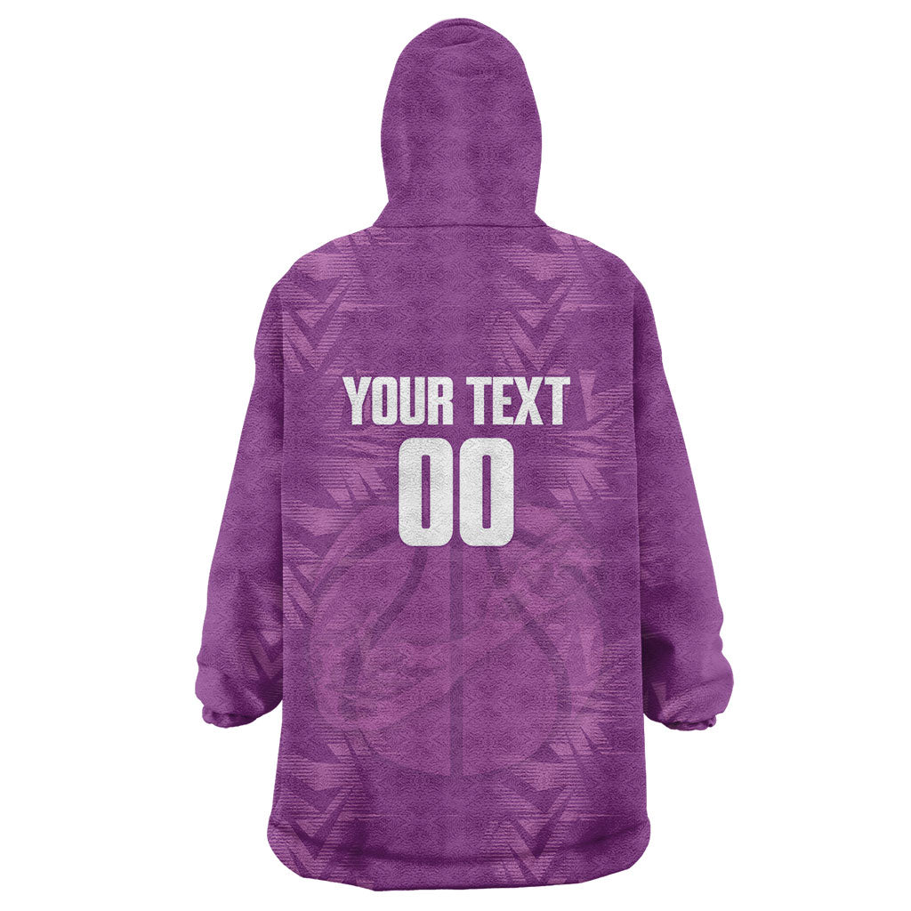 Bermuda Basketball Custom Wearable Blanket Hoodie Bermudian Map Sporty Style