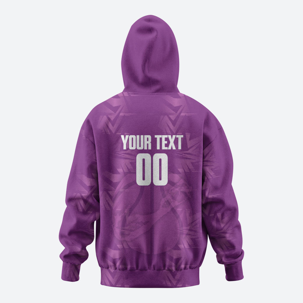 Bermuda Basketball Custom Zip Hoodie Bermudian Map Sporty Style