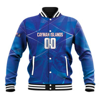 Cayman Islands Basketball Custom Baseball Jacket Sea Turtle Sporty Style