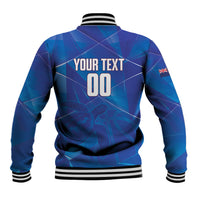 Cayman Islands Basketball Custom Baseball Jacket Sea Turtle Sporty Style