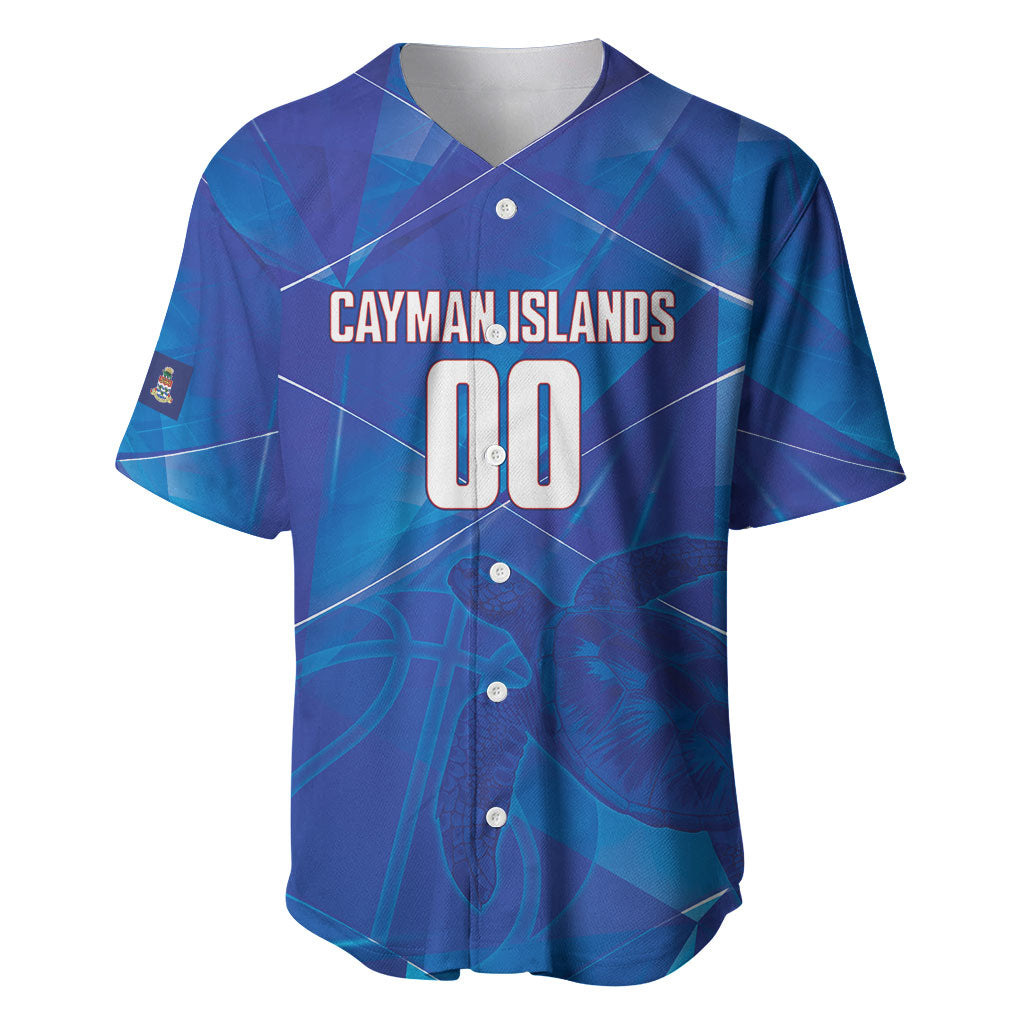 Cayman Islands Basketball Custom Baseball Jersey Sea Turtle Sporty Style