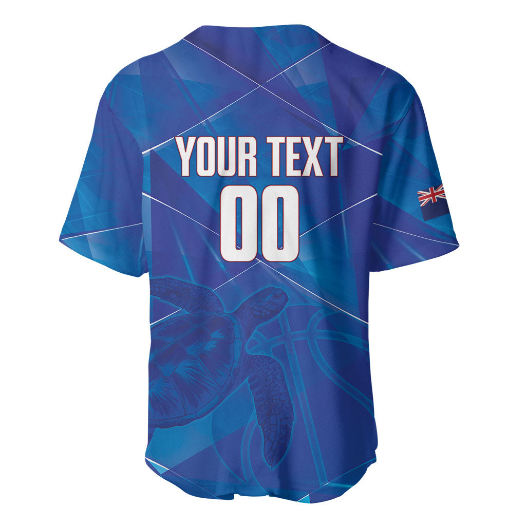 Cayman Islands Basketball Custom Baseball Jersey Sea Turtle Sporty Style