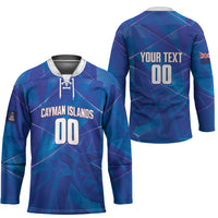 Cayman Islands Basketball Custom Hockey Jersey Sea Turtle Sporty Style