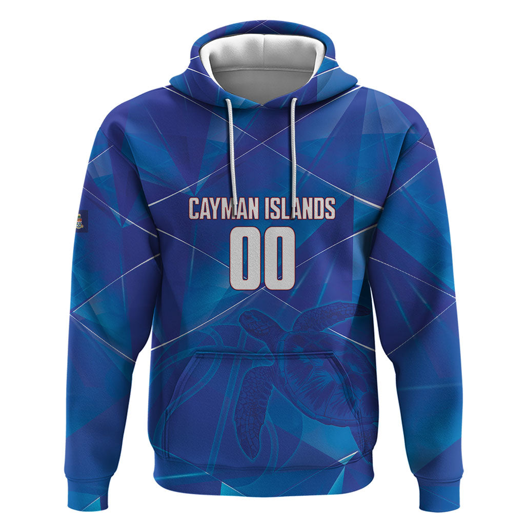 Cayman Islands Basketball Custom Hoodie Sea Turtle Sporty Style